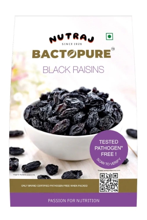 nutraj-bactopure-black-raisins-250gm