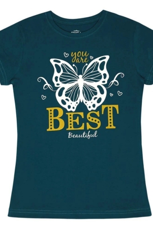 dyca-teal-cotton-girls-t-shirt-pack-of-1-none