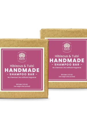 kaaya-natural-hibiscus-tulsi-handmade-shampoo-bar-pack-of-2