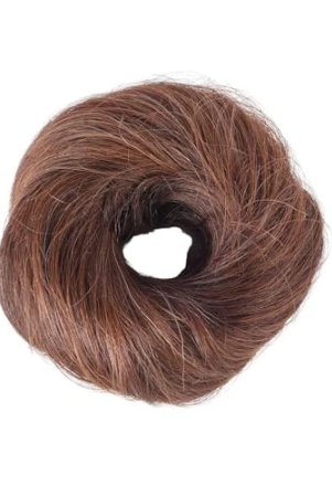 refynhair-bun-scrunchie-high-density-human-hair-bun-extension-light-brown