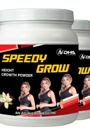 dha-ayurveda-speedy-grow-herbal-body-grow-vanilla-powder-200-gm-pack-of-2