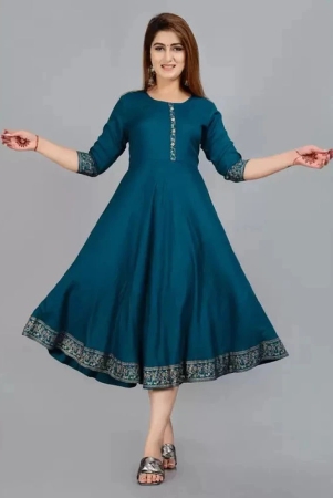 smien-olive-rayon-womens-anarkali-kurti-pack-of-1-none