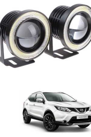 kozdiko-35-high-power-led-projector-fog-light-cob-with-white-angel-eye-ring-15wset-of-2-pcs-for-nissan-qashqai