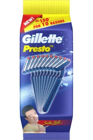 gillette-presto-disposable-razor-10pcs