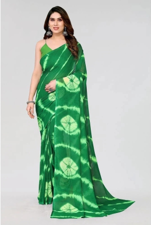 anand-sarees-georgette-printed-saree-without-blouse-piece-green-pack-of-1-green