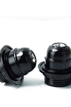 mr-online-store-e27-bulb-holder-screw-type-pendant-black-pack-of-2