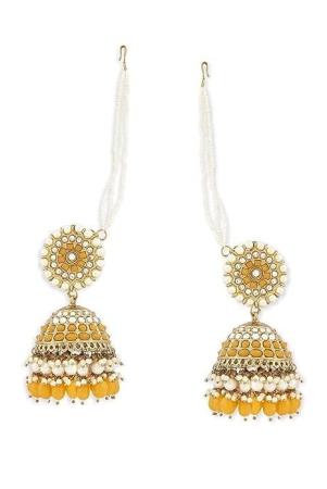 yellow-orange-earrings