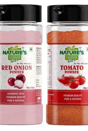 natures-gift-red-onion-powder-tomato-powder-spray-dried-ready-to-use-100-gm-each-super-saver-combo-powder-200-gm-pack-of-2