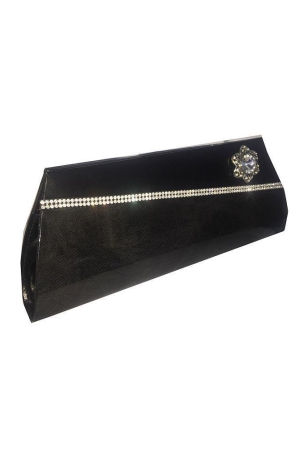 apnav-black-pu-magnit-button-fancy-clutch