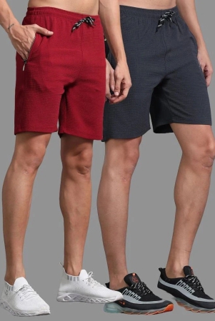 jilz-multi-polyester-mens-shorts-pack-of-2-none