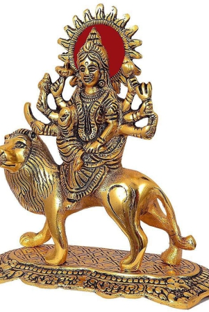 handa-brass-goddess-durga-idol-21-cm-