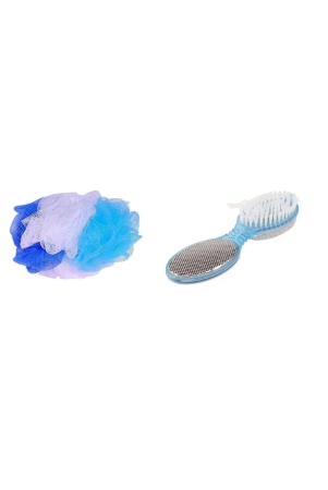 namaskaram-combo-of-one-pc-round-bath-sponge-loofah-one-pc-foot-brush-for-foot-file-with-pedicure-and-manicure-brush