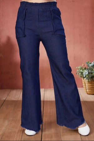 aarika-girls-casual-wear-navy-blue-colour-solid-denim-palazzo-none