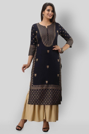 mauka-navy-straight-rayon-womens-stitched-salwar-suit-pack-of-1-5xl