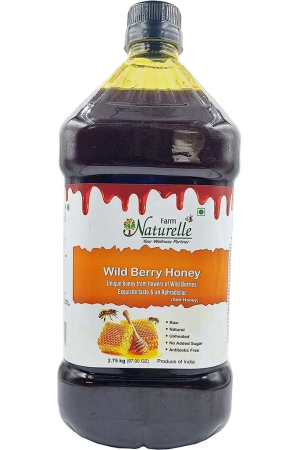 farm-naturelle-100-pure-wild-berry-forest-jungle-honey-275-kg-pet-bottle-raw-natural-unprocessed-unheated-honey-lab-tested-honey