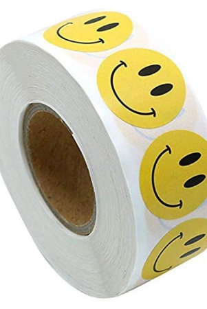 iDream Smiley Face Stickers Self Adhesive Tapes for Art, Craft School Supplies