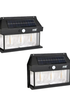 mz-3w-solar-outdoor-wall-light-pack-of-2-