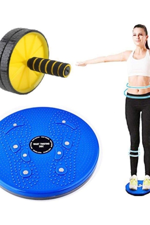 horse-fit-steel-plastic-tummy-twister-ab-wheel-roller-combo-abdominal-weight-loss-leg-exercise-waist-trimmer-abs-exercise-equipment-home-gym-fitness-accessories-for-men-and-women-multi