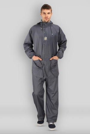 Goodluck Grey Rain Suit - XL