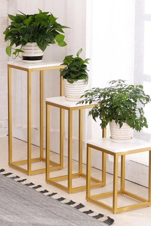 square-marble-top-pot-stand-glossy-golden