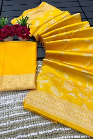 a-to-z-cart-banarasi-silk-embellished-saree-with-blouse-piece-yellow-pack-of-1-yellow