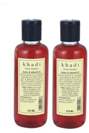 khadi-herbal-honey-and-almond-oil-shampoo-420ml-twin-pack