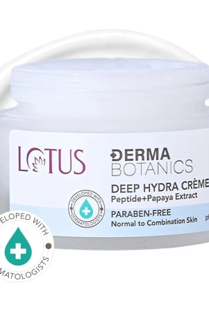 lotus-dermabotanics-peptide-papaya-extract-deep-hydra-creme-ph55-normal-to-combination-skin50g