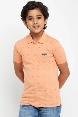 uniberry-peach-cotton-blend-boys-polo-t-shirt-pack-of-1-none