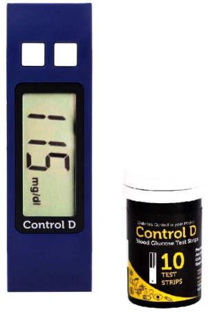 control-d-10-strip-with-glucometer