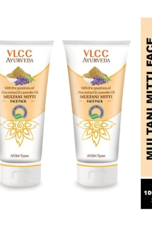 vlcc-ayurveda-multani-mitti-face-pack-100-g-pack-of-2