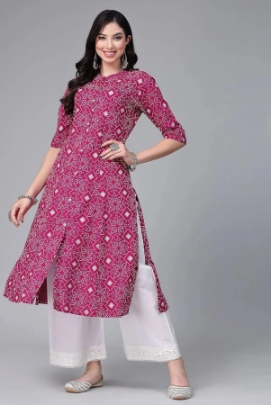 stylum-rayon-printed-front-slit-womens-kurti-magenta-pack-of-1-none