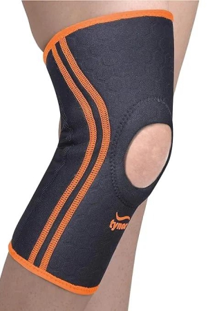 tynor-knee-cap-neo-black-orange-xl