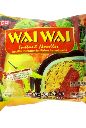 Wai Wai Chicken Noodles, 75 G(Savers Retail)