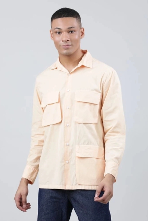 bene-kleed-100-cotton-regular-fit-solids-full-sleeves-mens-casual-shirt-peach-pack-of-1-none