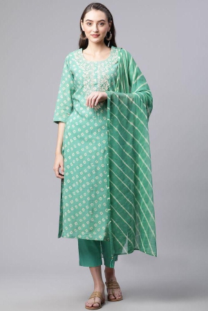 divena-green-straight-chanderi-womens-stitched-salwar-suit-pack-of-1-none