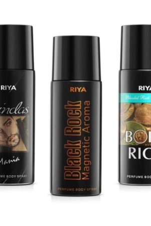 riya-bindas-black-rock-born-rich-deodorant-spray-perfume-for-unisex-450-pack-of-3-