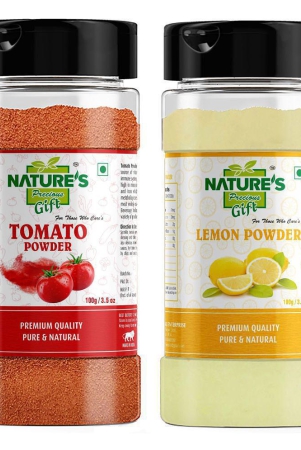 natures-gift-tomato-powder-lemon-powder-100-gm-each-35-oz-spice-jar-spray-dried-ready-to-use-powder-200-gm-pack-of-2