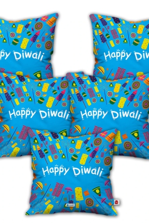 indigifts-diwali-decoration-items-happy-diwali-quote-blue-cushion-cover-12x12-with-filler-set-of-5-diwali-gift-items-dipawali-gift-items-deepawali-greetings-deepavali-decoration