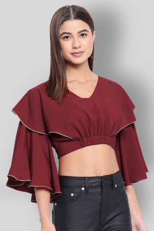 all-ways-you-red-polyester-womens-crop-top-pack-of-1-2xl