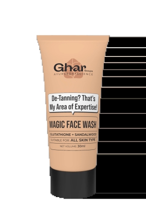 Sample Magic Face Wash with Sandalwood and Glutathione 30ml