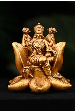 Artarium Laxmi Ji Idol Figurine Decoration & Pooja Gifting Purpose Sculpture Office House Warming Statue Pack of 1