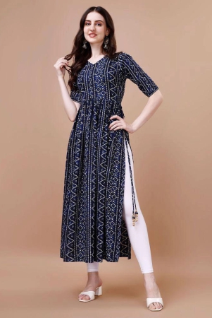 glomee-rayon-printed-nayra-womens-kurti-navy-blue-pack-of-1-none