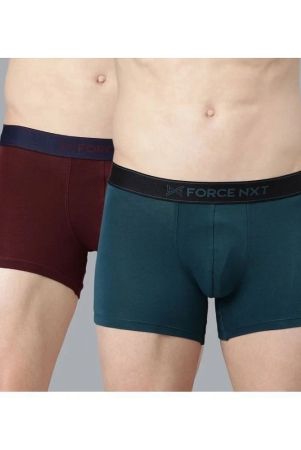 force-nxt-pack-of-2-cotton-mens-trunks-multicolor-none