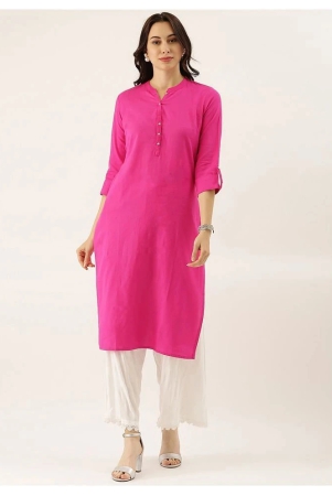 divena-pink-cotton-womens-straight-kurti-l