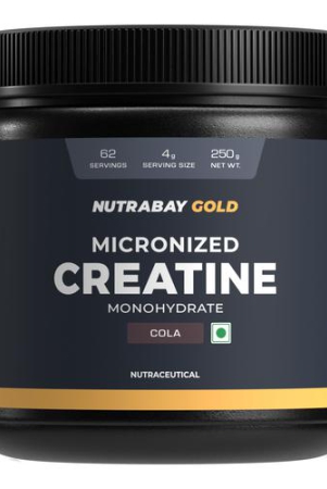 nutrabay-gold-micronised-creatine-monohydrate-powder-250g-cola-nabl-lab-tested-3g-creatine-serving-increases-muscle-mass-strength-power-pre-post-workout-supplement-for-men-women