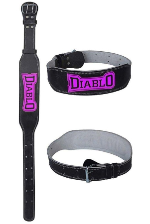 diablo-purple-leather-gym-belt-xl