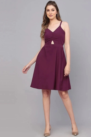 selvia-crepe-solid-midi-womens-cut-out-dress-wine-pack-of-1-none