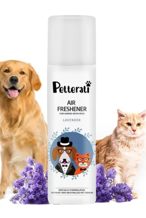 Petterati Lavender Air Freshener (250ml) Fight & Neutralize Pet Odours | Leave Your Surroundings Smelling Fresh