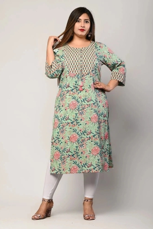 swasti-green-cotton-womens-straight-kurti-pack-of-1-none