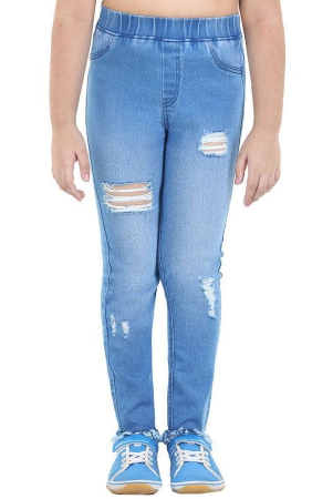 naughty-ninos-blue-denim-girls-leggings-pack-of-1-none